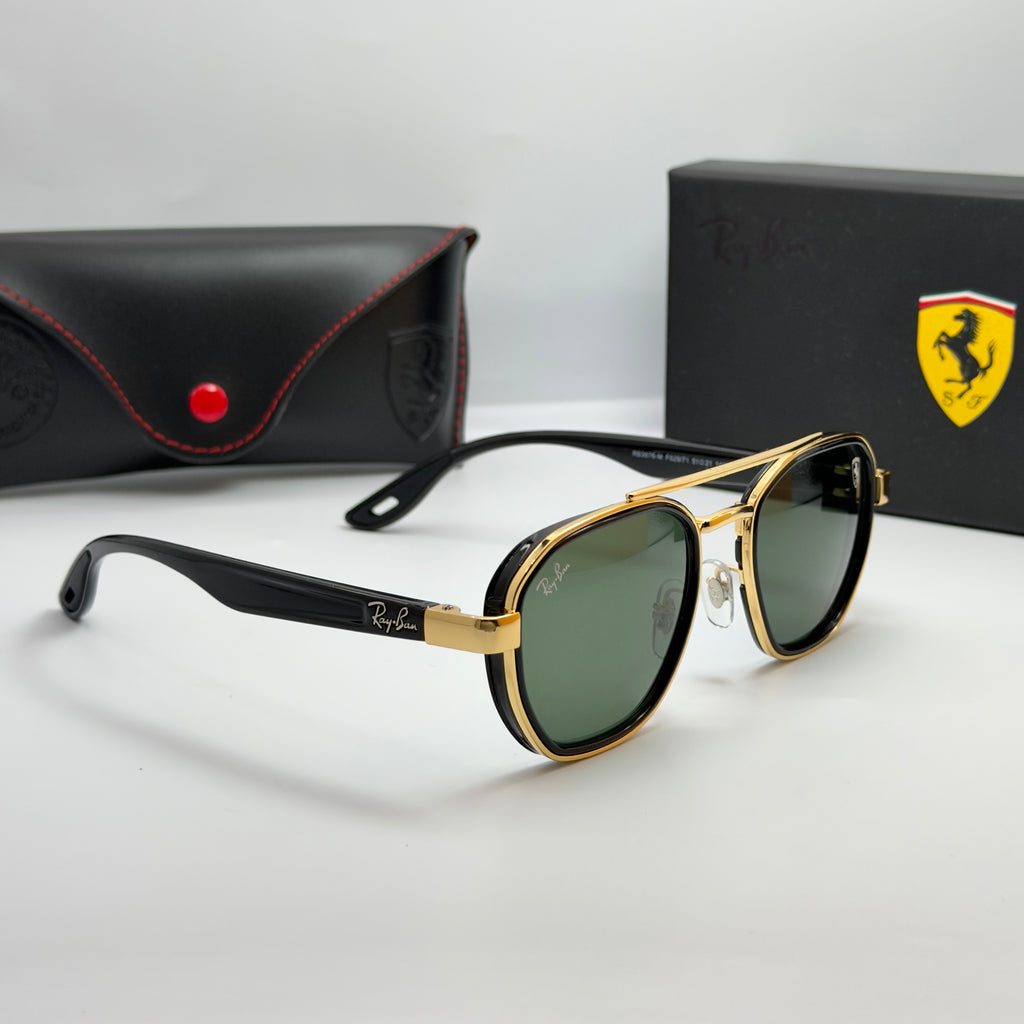 Ray-Ban Scuderia Ferrari Édition – RB3676-M Noir & Or