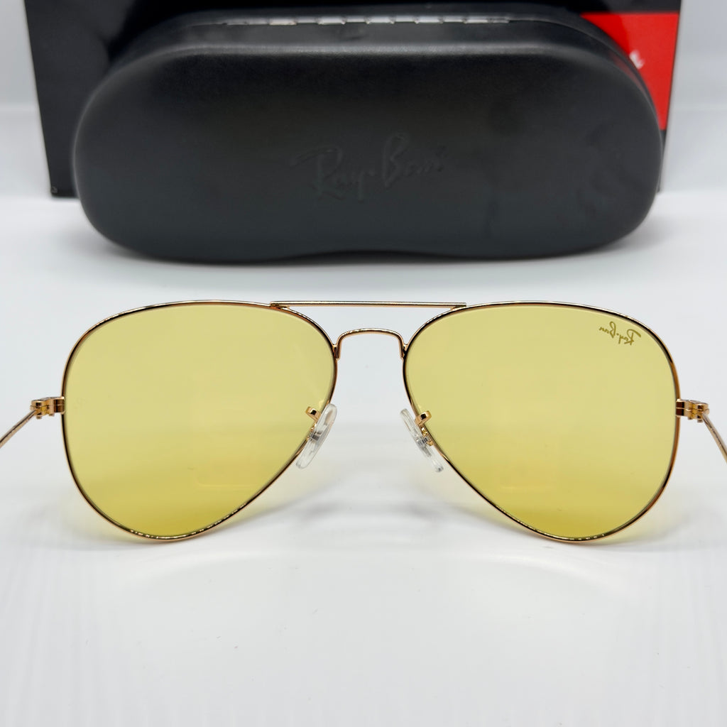 Aviator Large Metal 001/4A – Verres Minéraux
