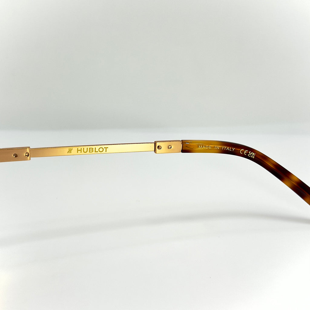 Hublot Écaille & Or — Verres ZEISS verts