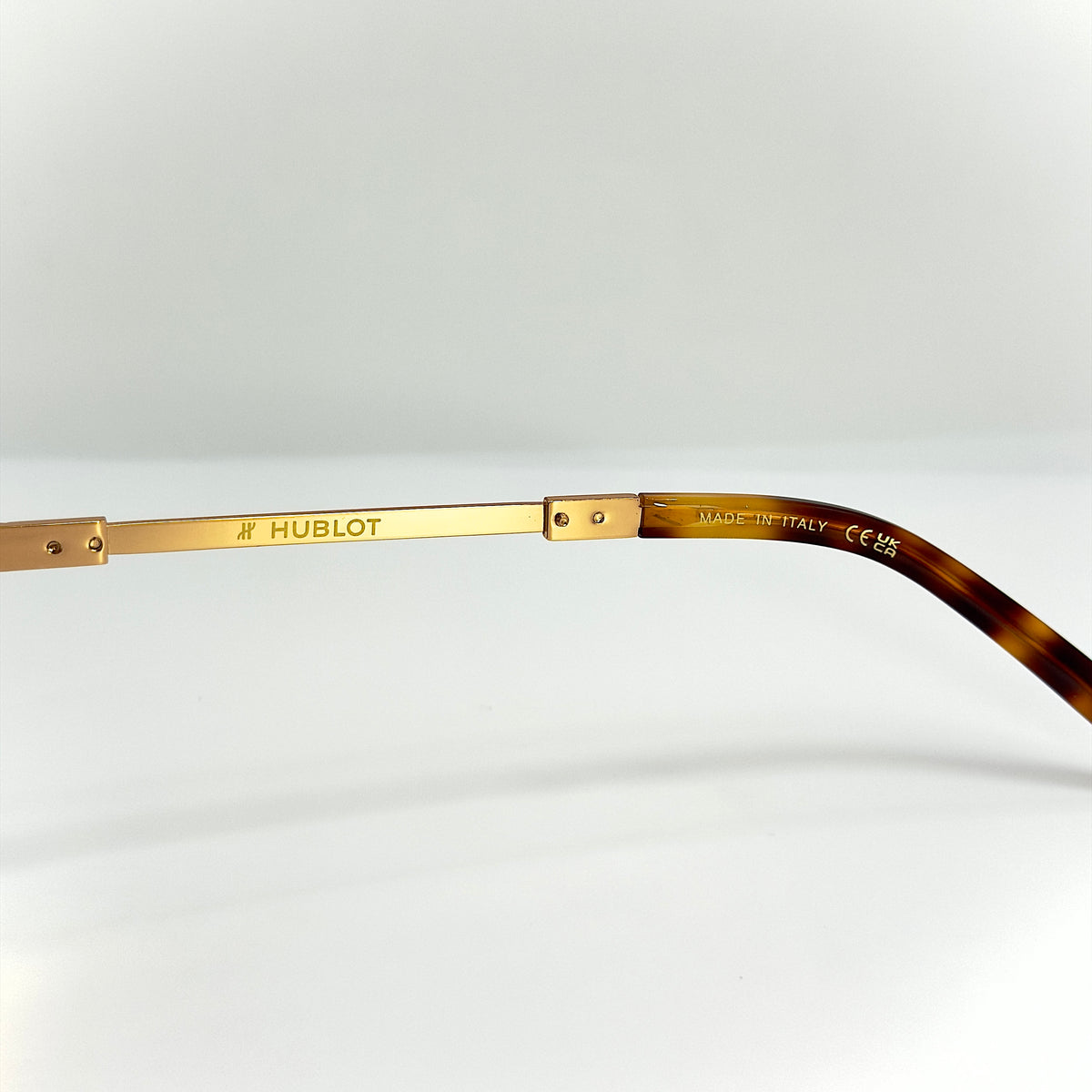 Hublot Écaille & Or — Verres ZEISS verts