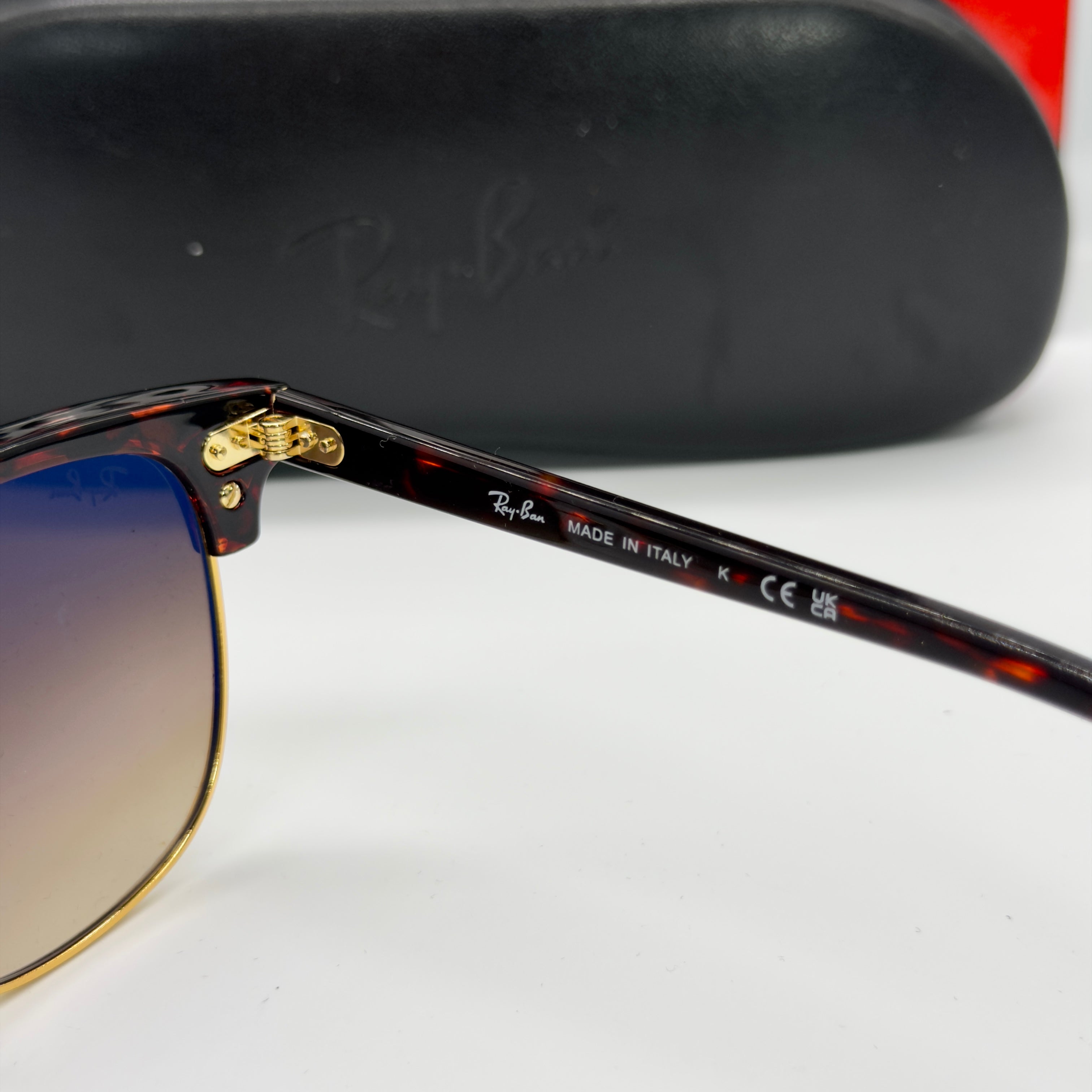 RB3016 Clubmaster 1145/51 – Verres Marron Dégradés