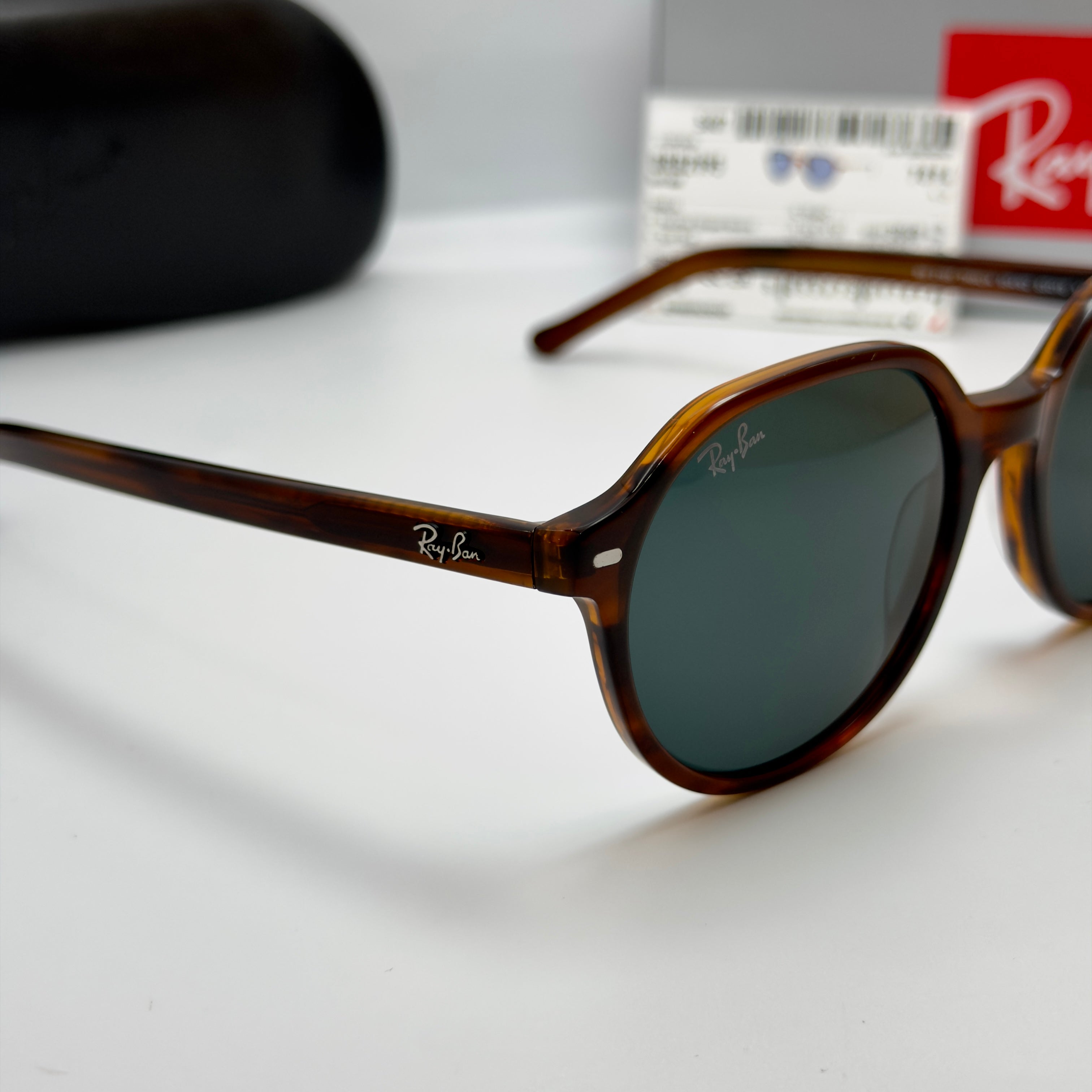 Ray-Ban Thalia Havana Striped RB 2195 THALIA 954/62 (Taille 53-18)