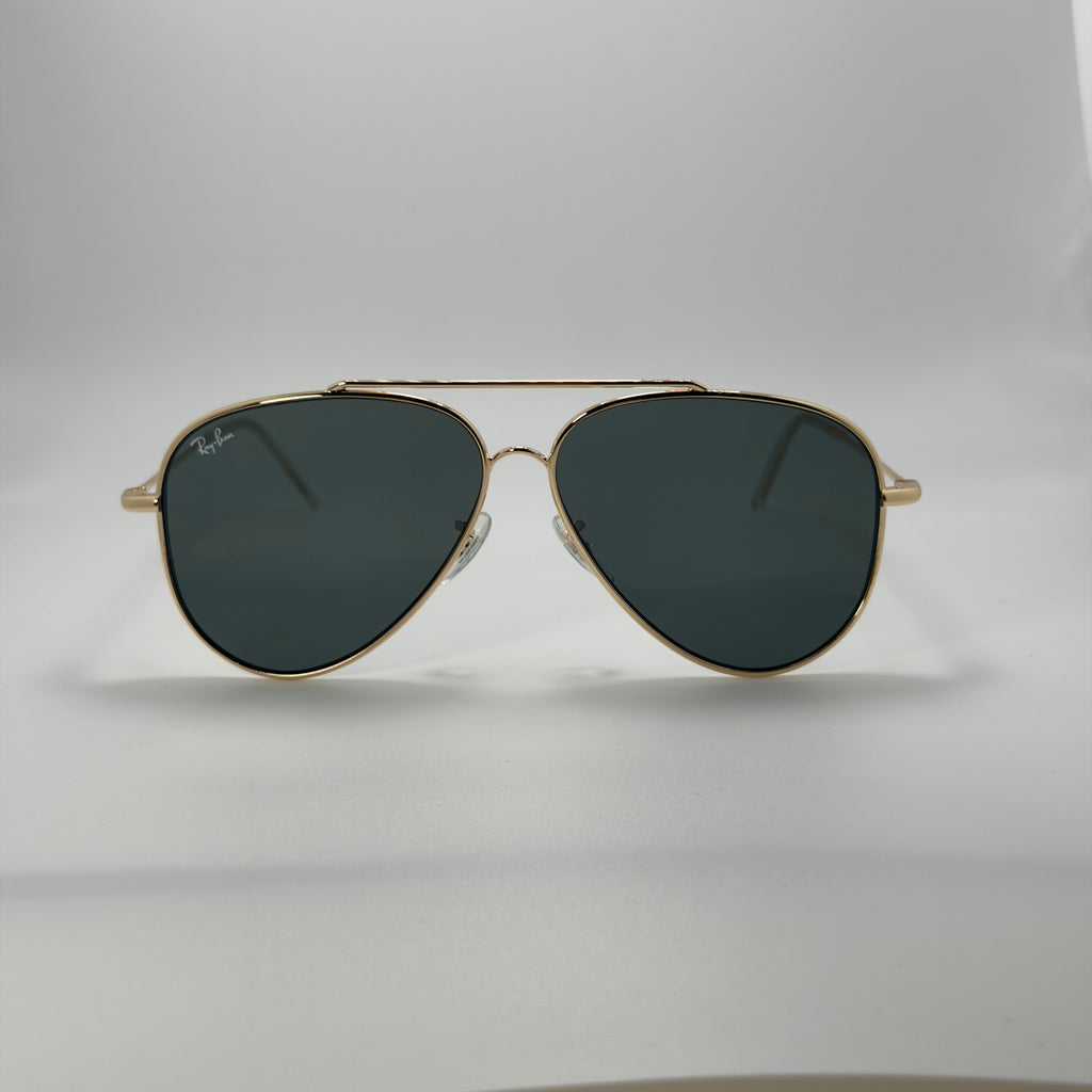 Ray-Ban Aviator Reverse RBR0101S – Monture Dorée – Verres Inversés