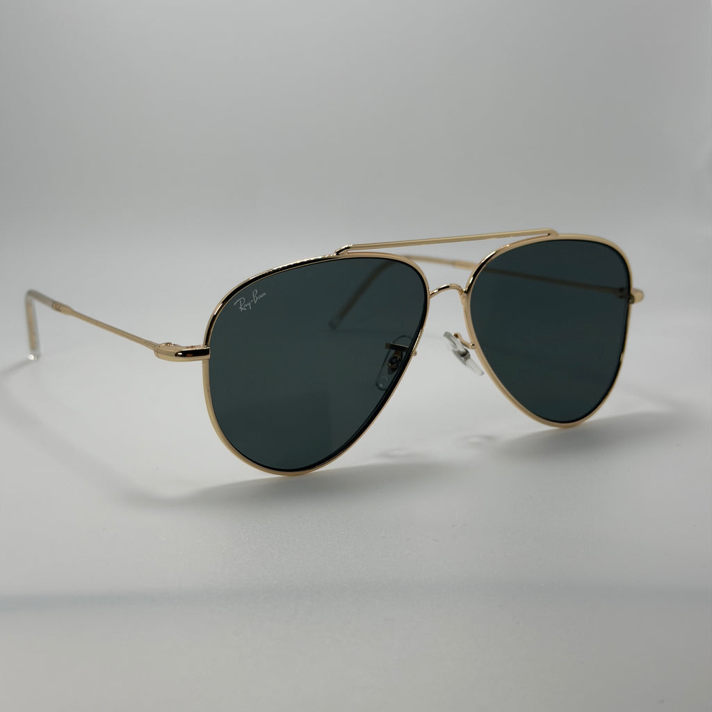 Ray-Ban Aviator Reverse RBR0101S – Monture Dorée – Verres Inversés