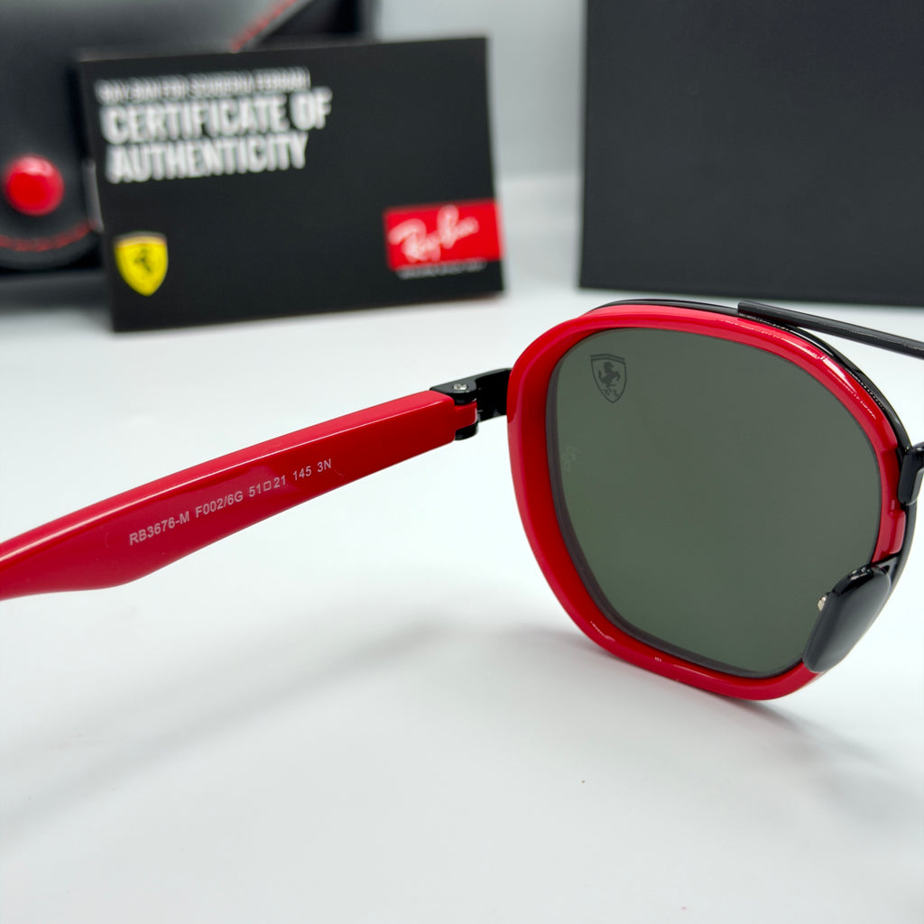 Ray-Ban Scuderia Ferrari — RB3676-M F002/6G