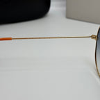 Ray-Ban Aviator RB3025 – Gold & Verres Minéraux Bleu Dégradé