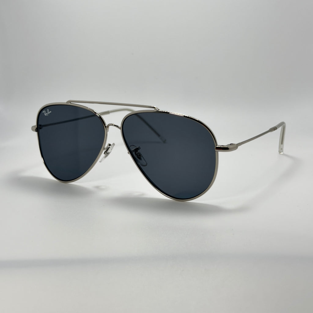 Ray-Ban Aviator Reverse RBR0101S – Monture Argent– Verres Inversés