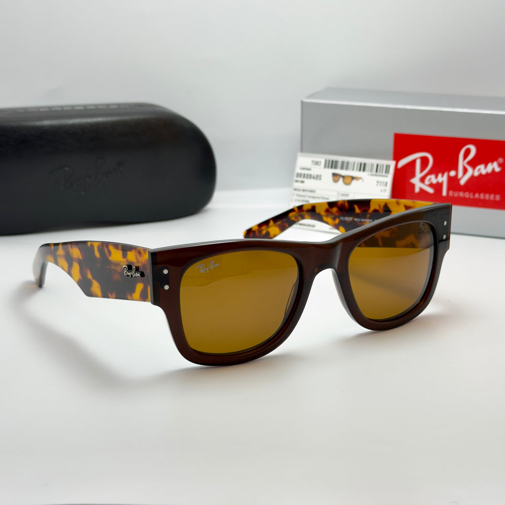 Mega Wayfarer Havana Amber RB 0840S 6636/9 (Taille 51-21)