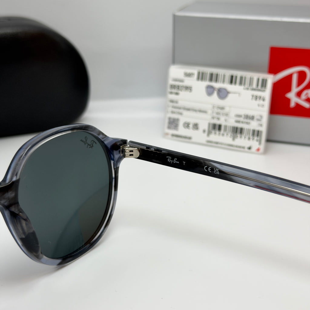 Ray-Ban Thalia Striped Grey RB 2195 THALIA 1314/B1 (Taille 53/18)