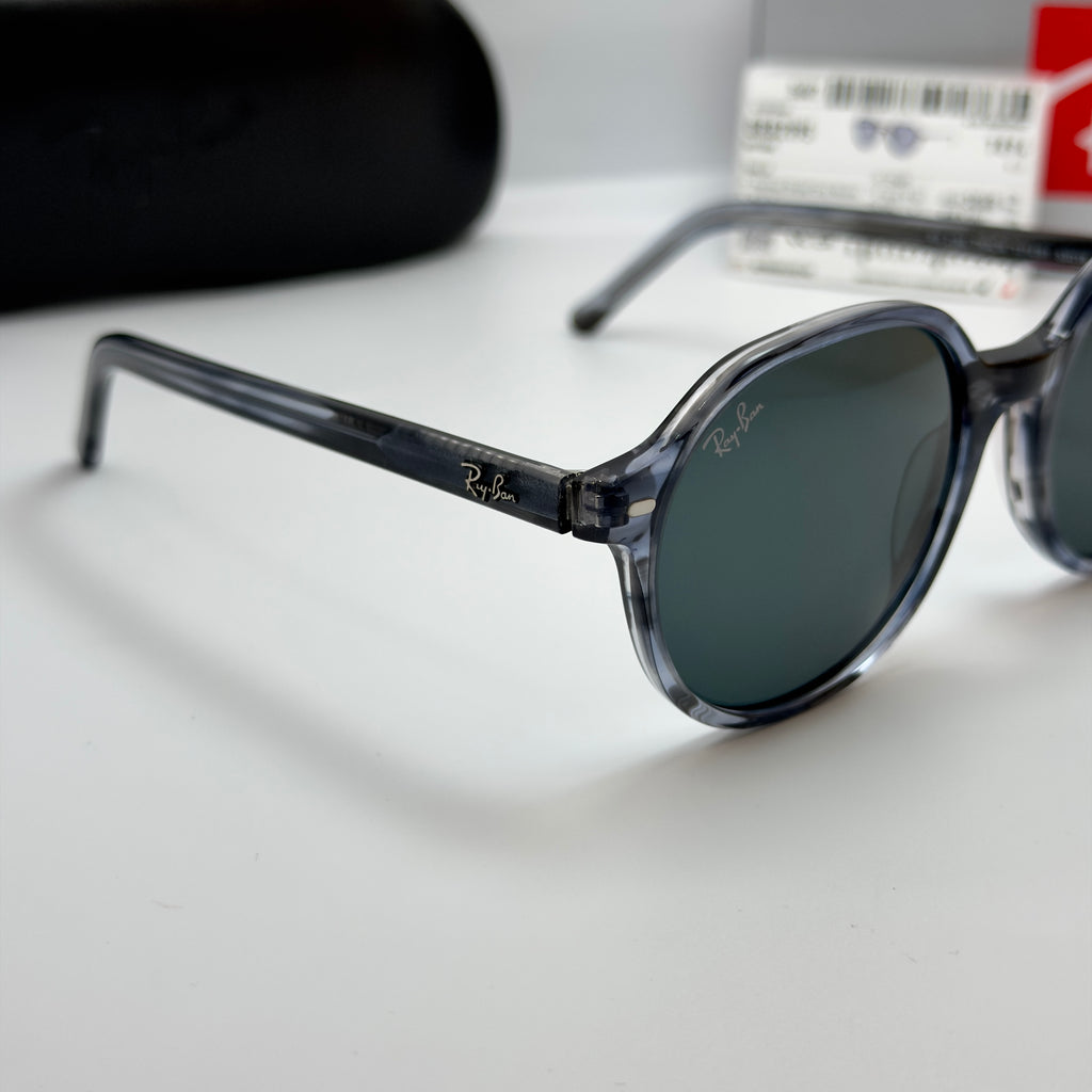 Ray-Ban Thalia Striped Grey RB 2195 THALIA 1314/B1 (Taille 53/18)