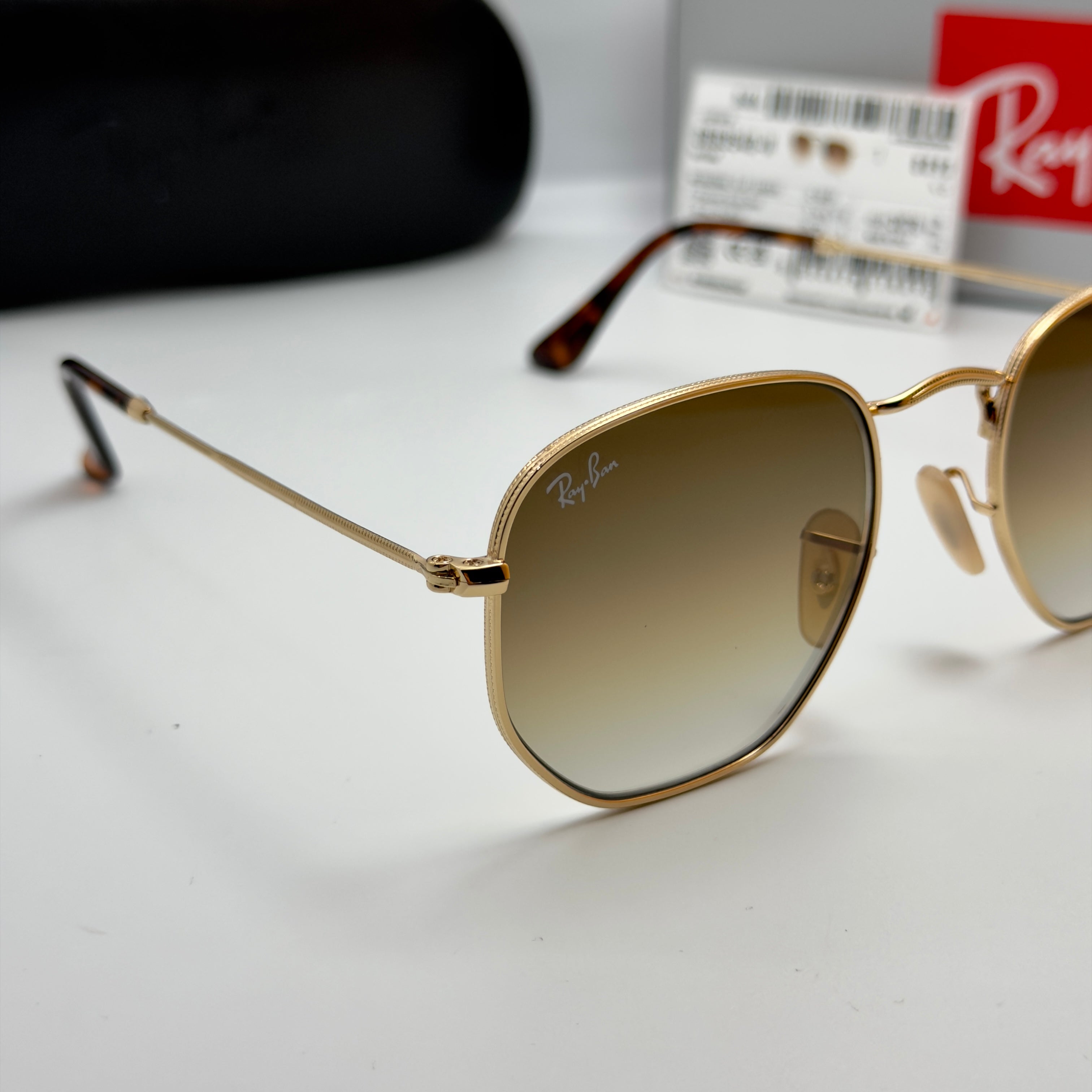 Ray-Ban HEXAGONAL Gold Gradient (RB 3548-N)