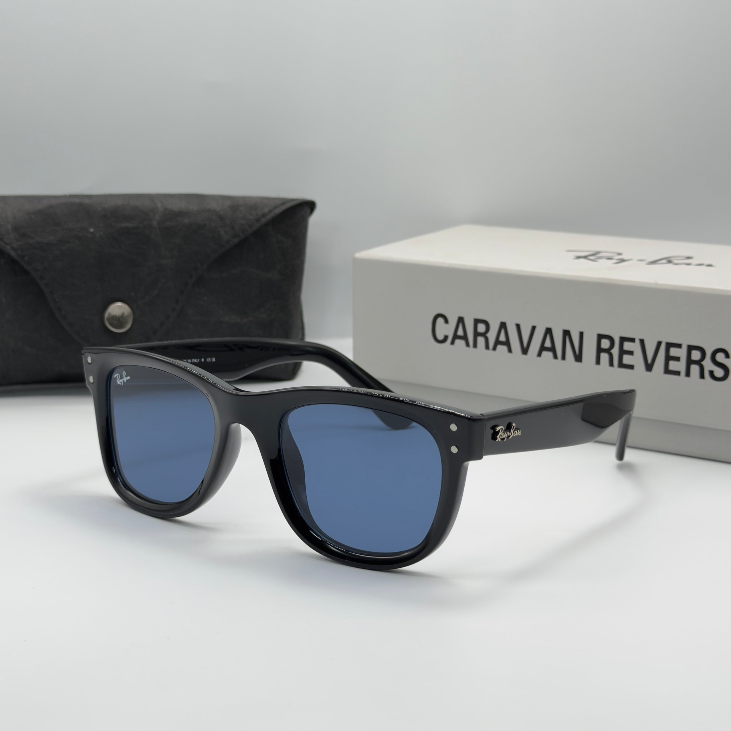 Ray-Ban Wayfarer Reverse - Black & Blue RB R0502S-F