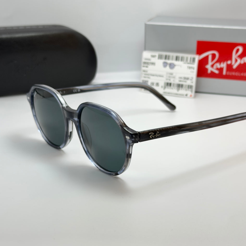 Ray-Ban Thalia Striped Grey RB 2195 THALIA 1314/B1 (Taille 53/18)