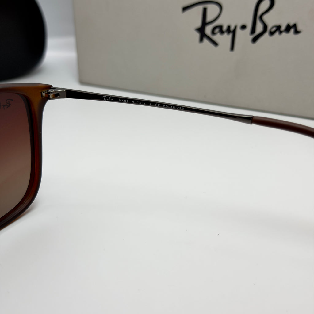 Ray-Ban Chris Marron / Verre Marron Dégradé Polarisé
