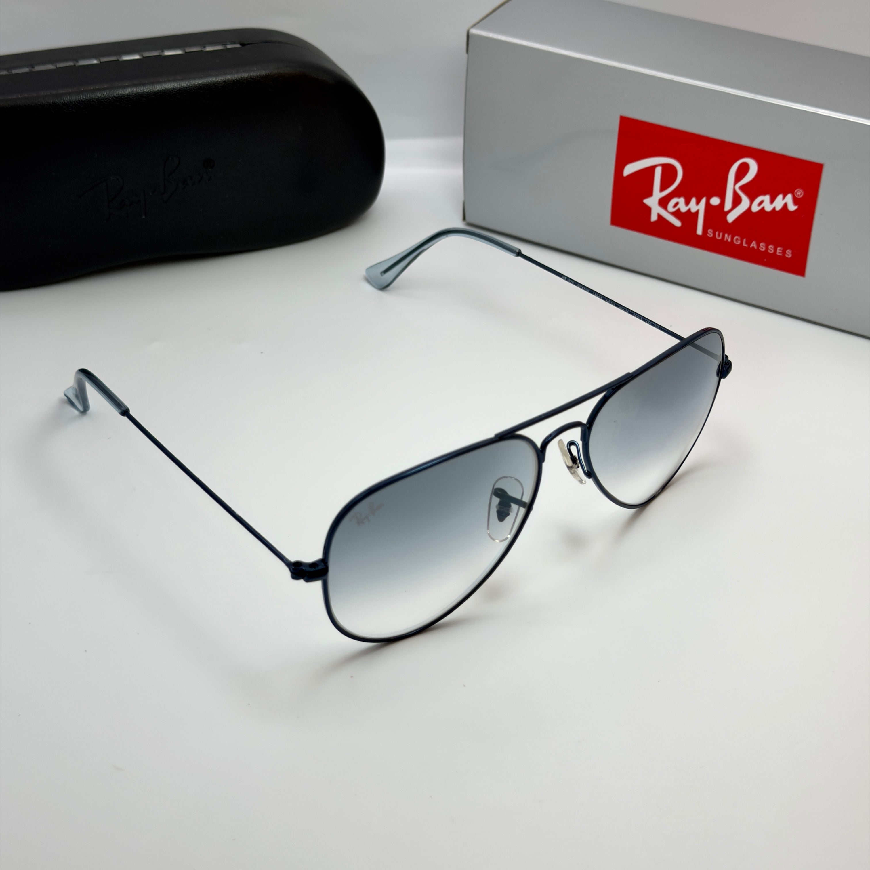 Ray-Ban Aviator Blue Gradient (Taille 58)