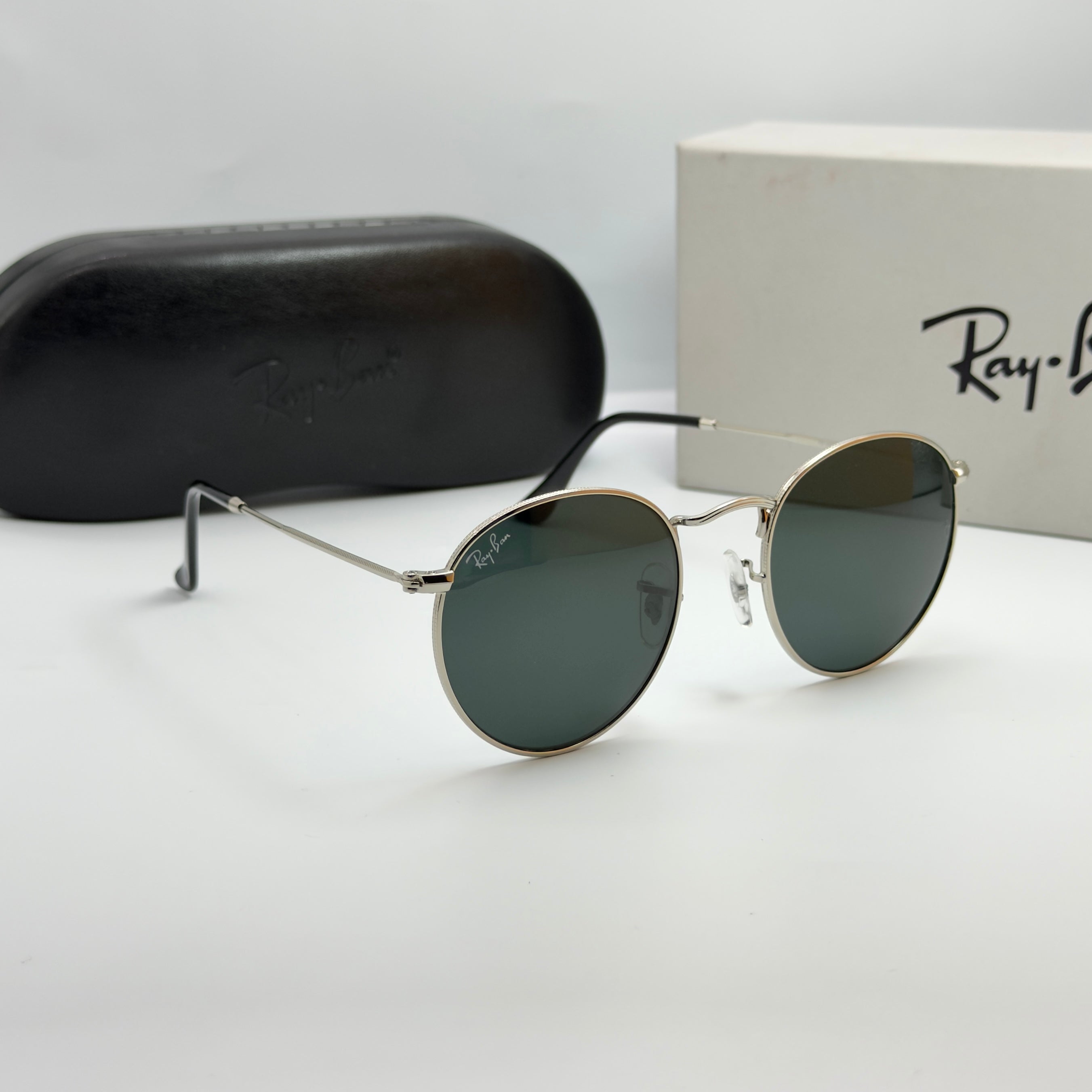 Ray-Ban Round Metal Silver RB3447