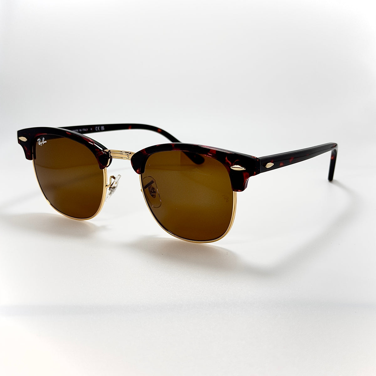 Ray-Ban Clubmaster (Finition Tortoise/Or)