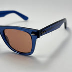 Ray-Ban Wayfarer Crystal Blue RB 2140 6587/C5 (Taille 50-22)