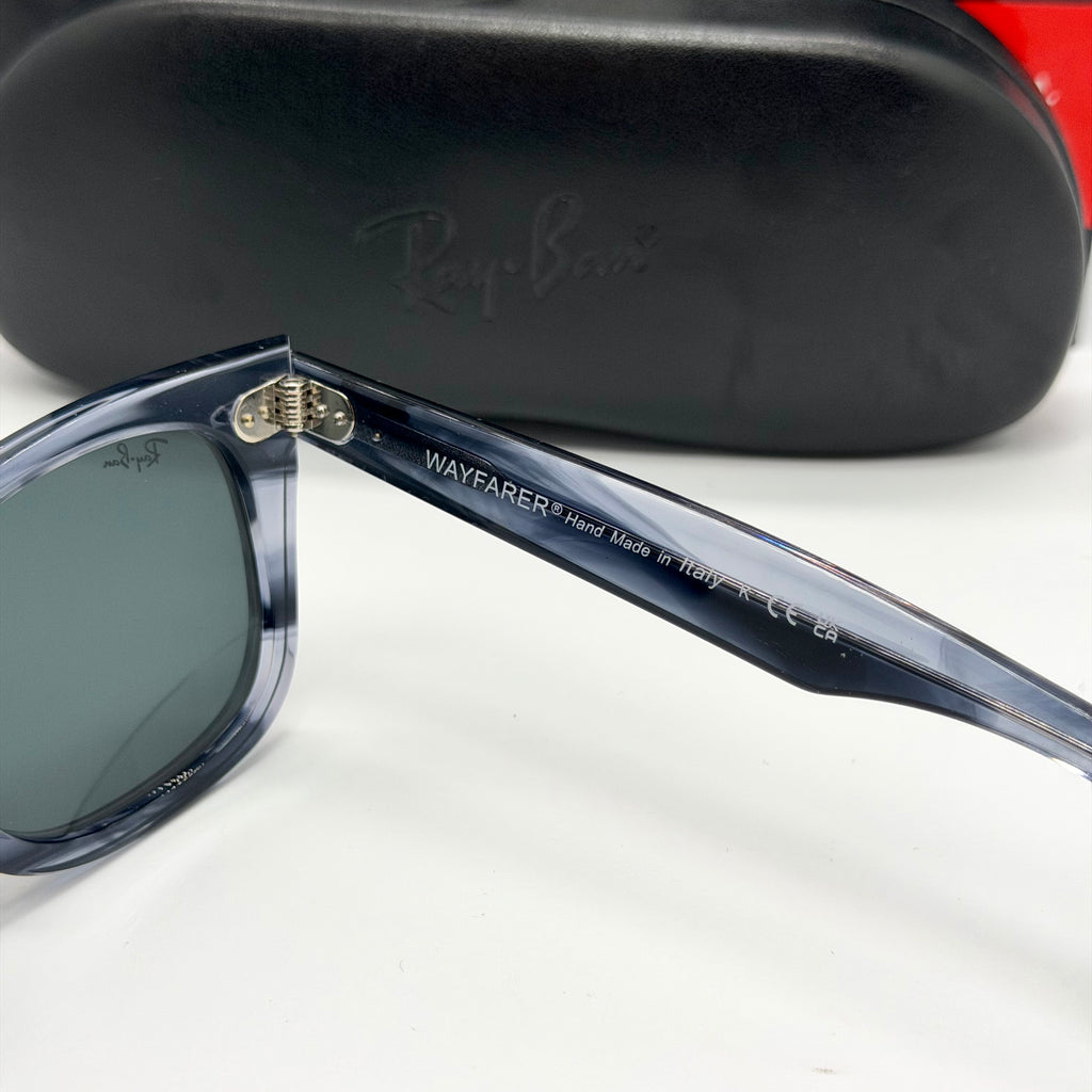 RB2140 Original Wayfarer  Écaille Cristal Bleu gris