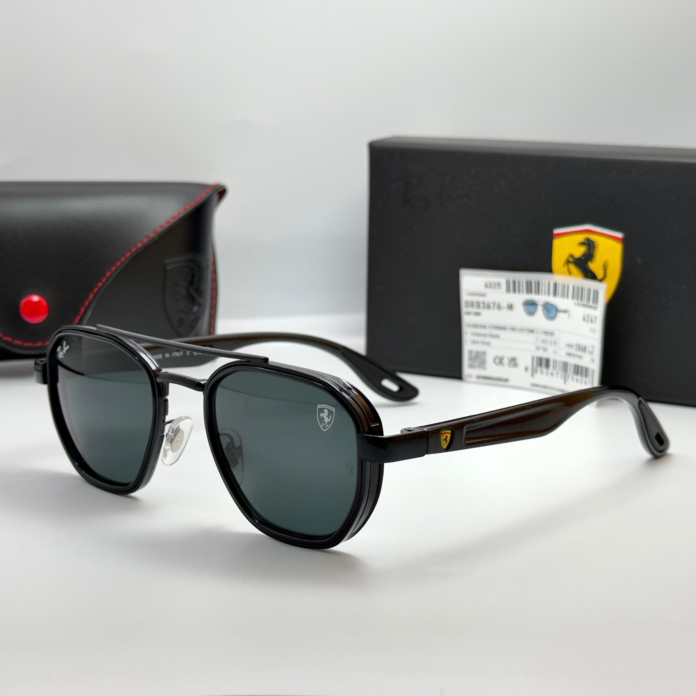 Ray-Ban Scuderia Ferrari Édition – RB3676-M All Black