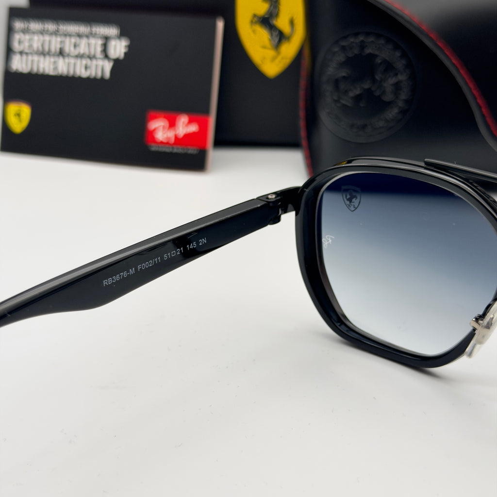 Ray-Ban Scuderia Ferrari Édition – RB3676-M All Black