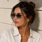 Ray-Ban Aviator RB3025 – Gold & Verres Minéraux Bleu Dégradé