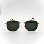 Ray-Ban RB3548-N Hexagonal Gold / Verre G15– Authentic