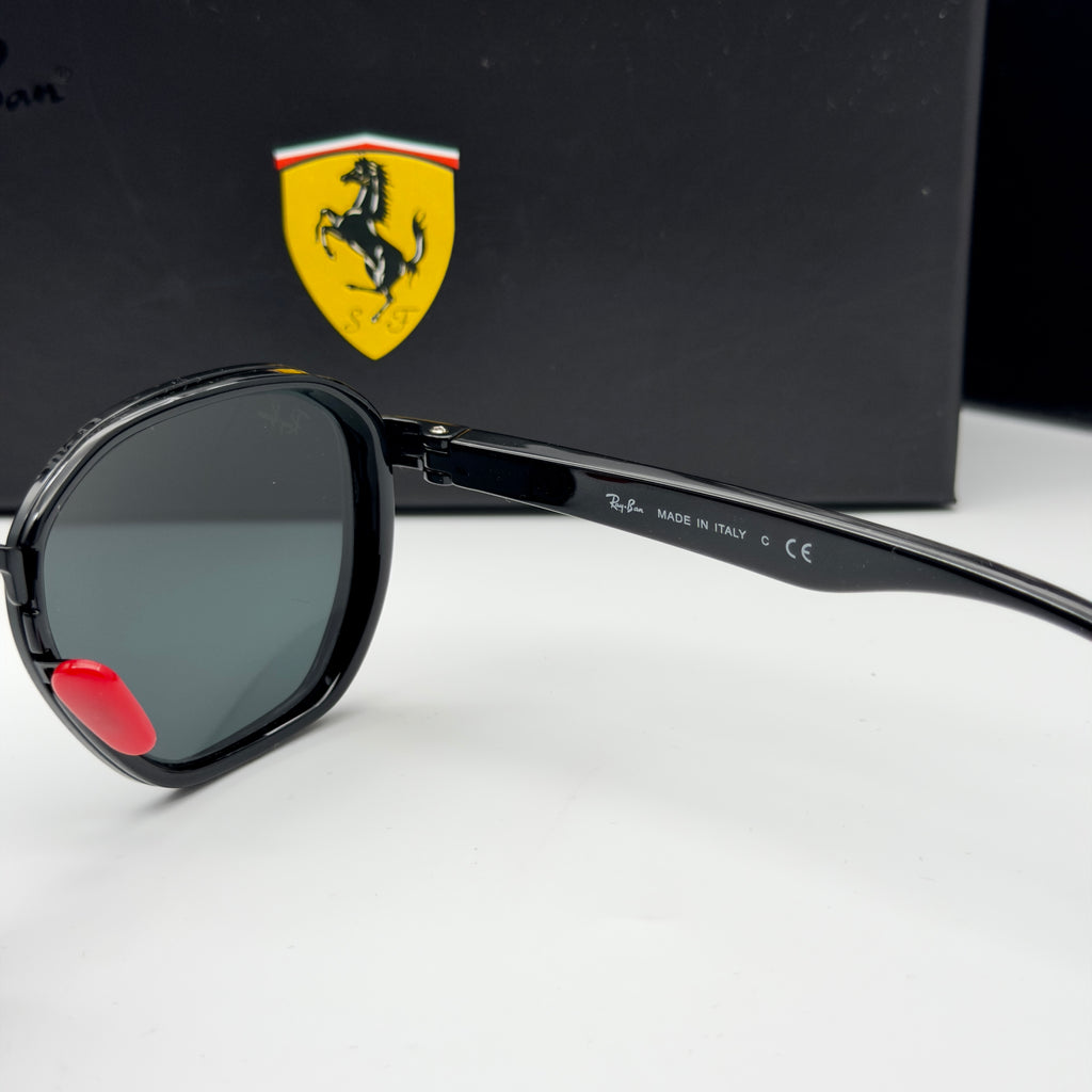 Ray-Ban Scuderia Ferrari Edition – RB3674-M Black & Red