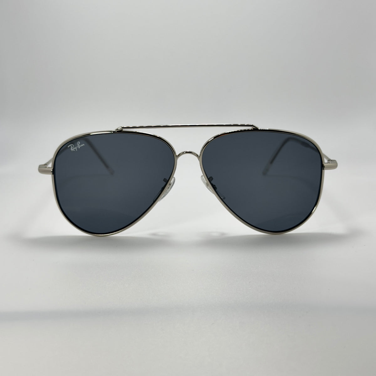 Ray-Ban Aviator Reverse RBR0101S – Monture Argent– Verres Inversés