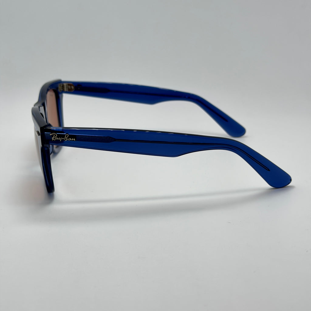 Ray-Ban Wayfarer Crystal Blue RB 2140 6587/C5 (Taille 50-22)