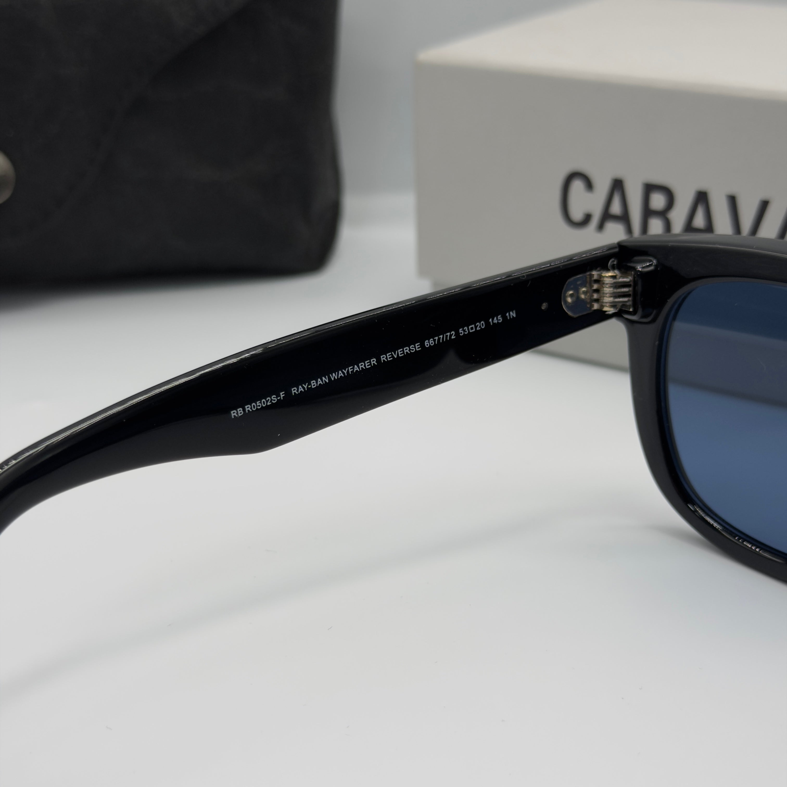 Ray-Ban Wayfarer Reverse - Black & Blue RB R0502S-F