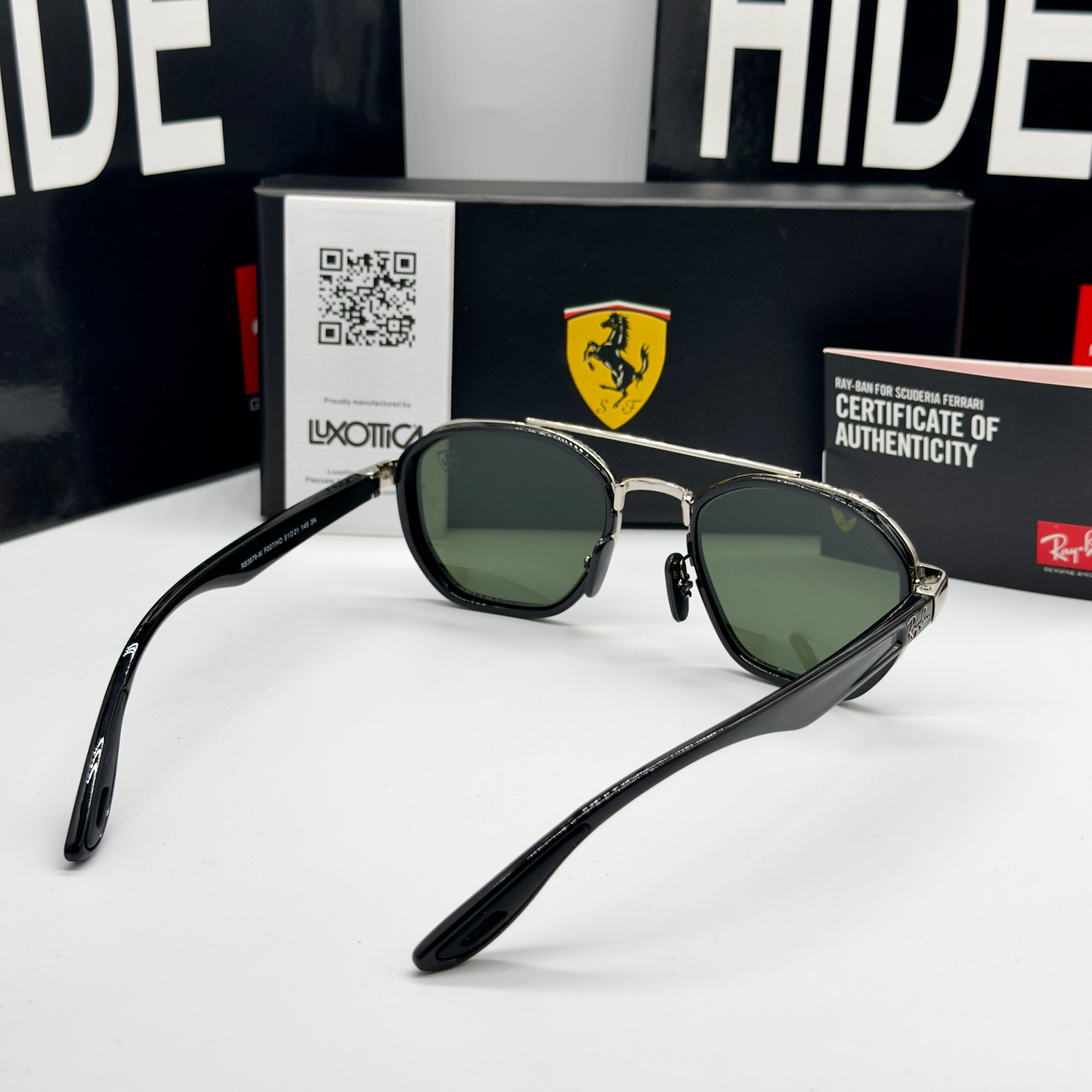 Scuderia Ferrari RB3676M – Gunmetal / Blue