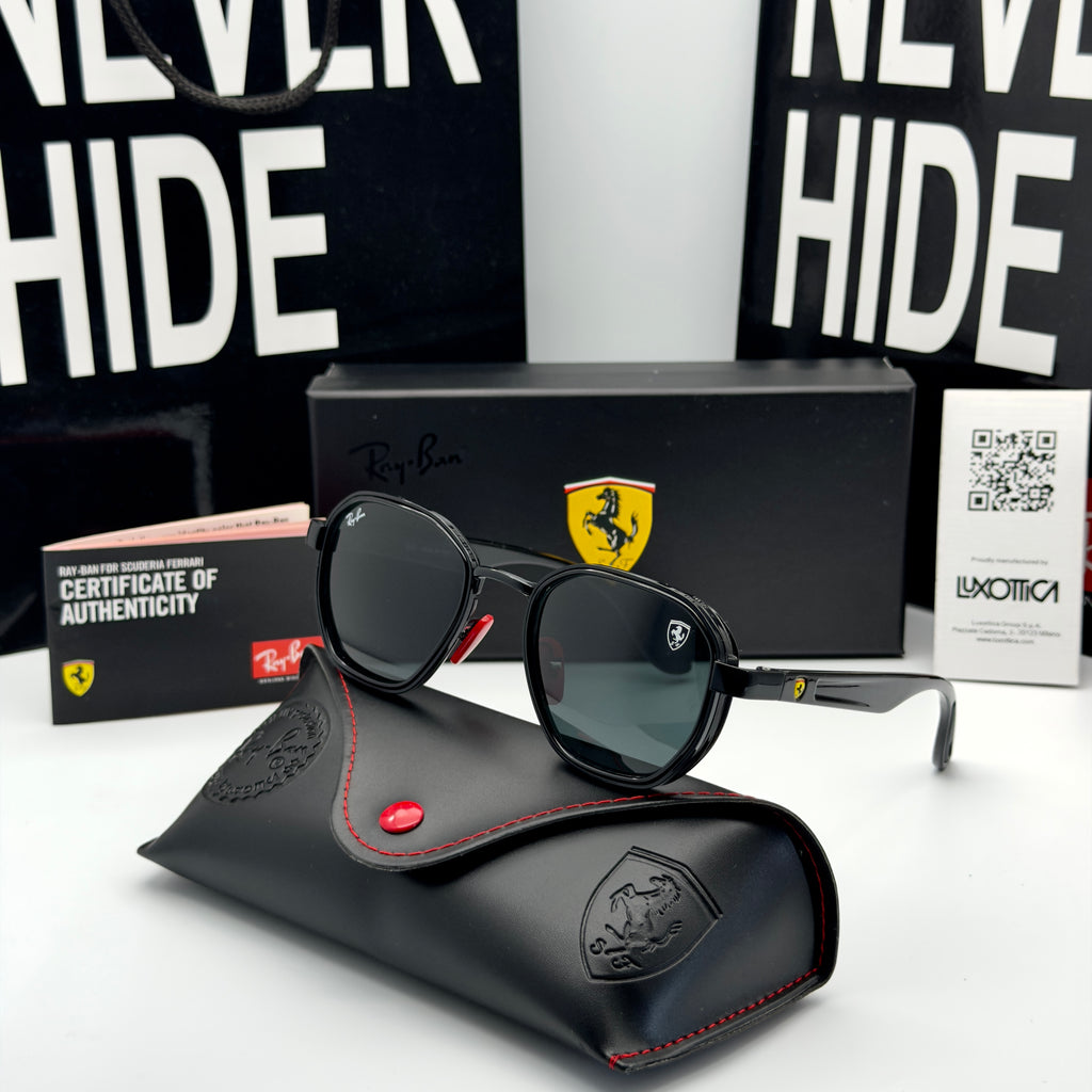 Ray-Ban Scuderia Ferrari Edition – RB3674-M Black & Red