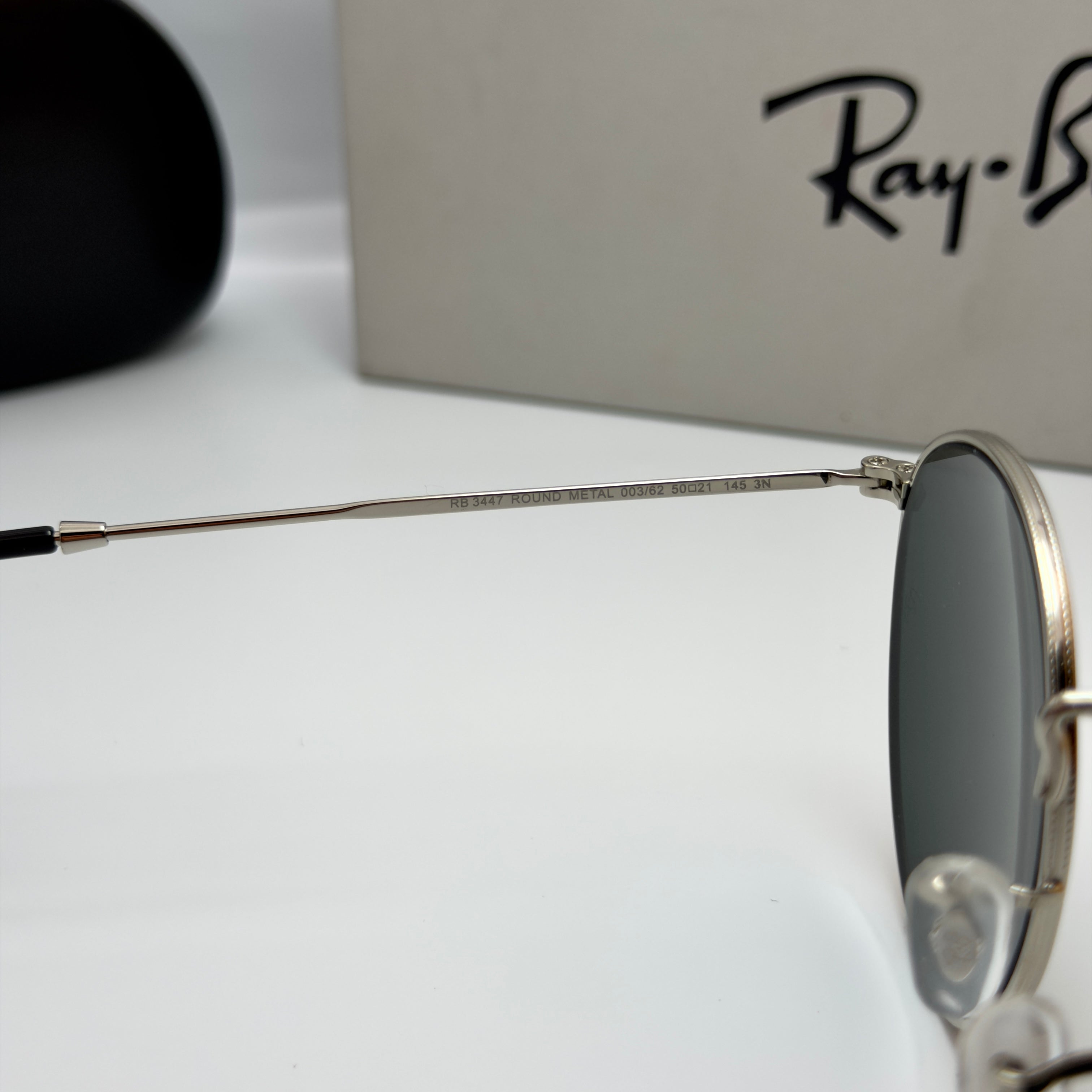 Ray-Ban Round Metal Silver RB3447