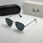 Ray-Ban Frank Noir / Verre Gris Foncé
