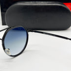 RB3765 – Noir Brillant / Verres Bleu Dégradé
