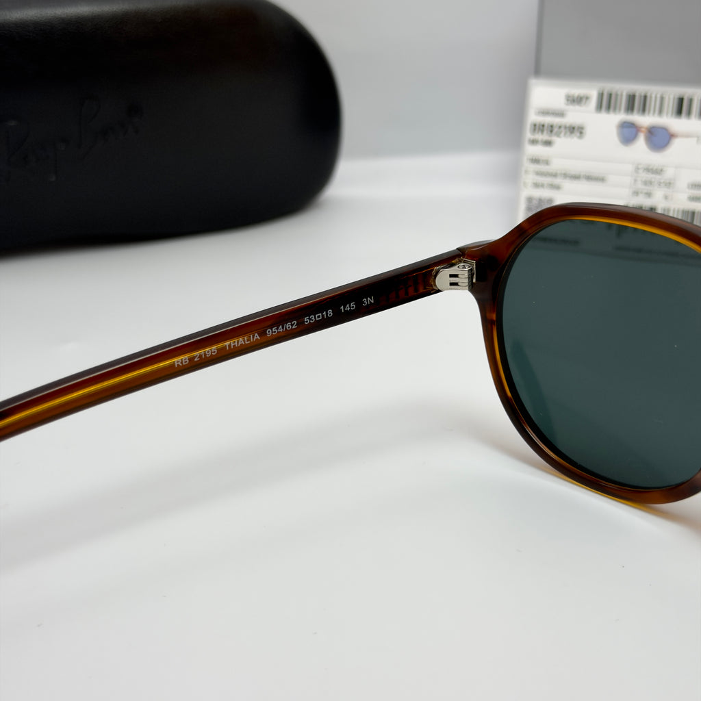 Ray-Ban Thalia Havana Striped RB 2195 THALIA 954/62 (Taille 53-18)