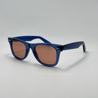 Ray-Ban Wayfarer Crystal Blue RB 2140 6587/C5 (Taille 50-22)