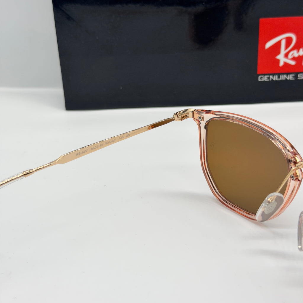 Ray-Ban Square Beige Crystal – Brown
