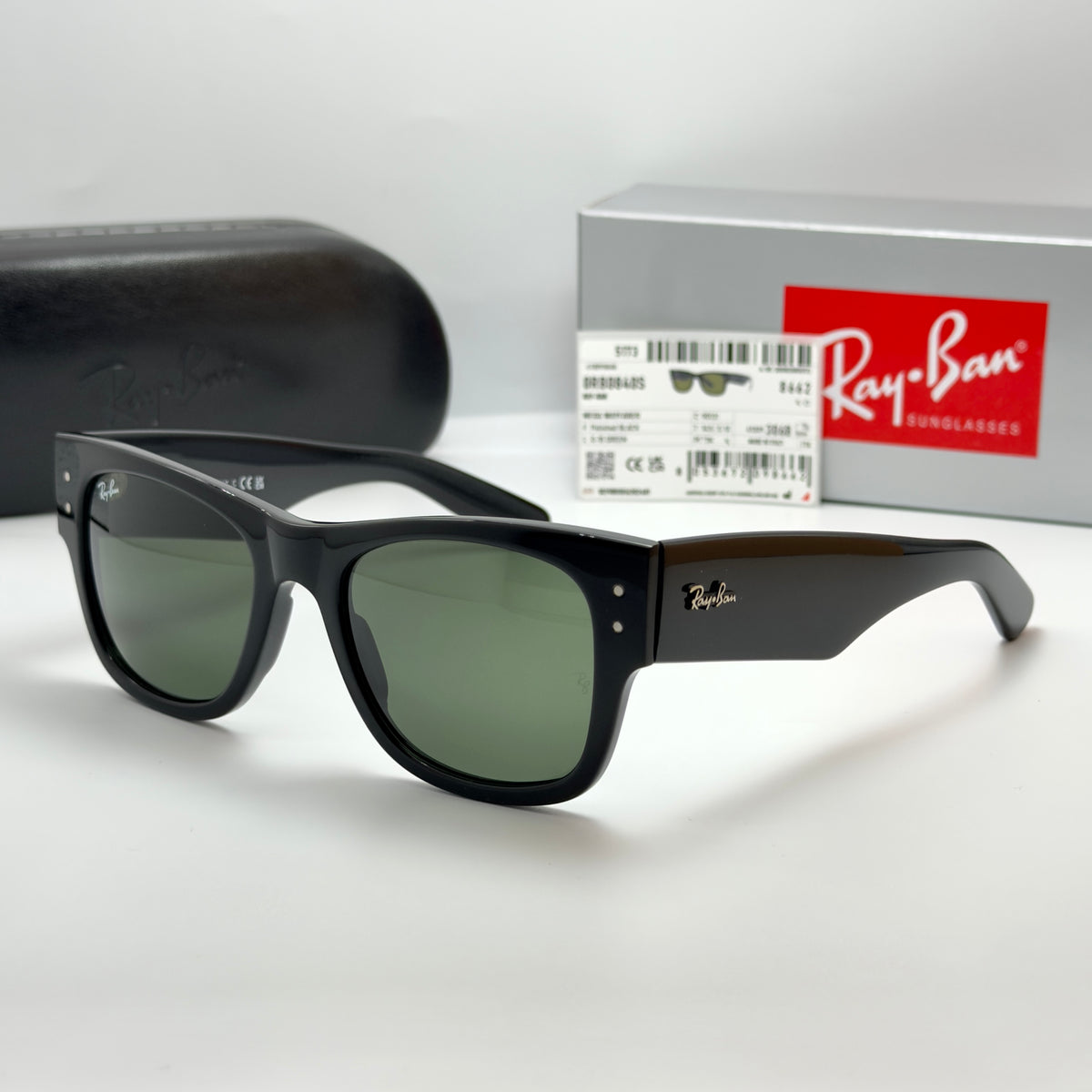 Mega Wayfarer Black G-15 RB 0840S 901/31 (Taille 51-21)