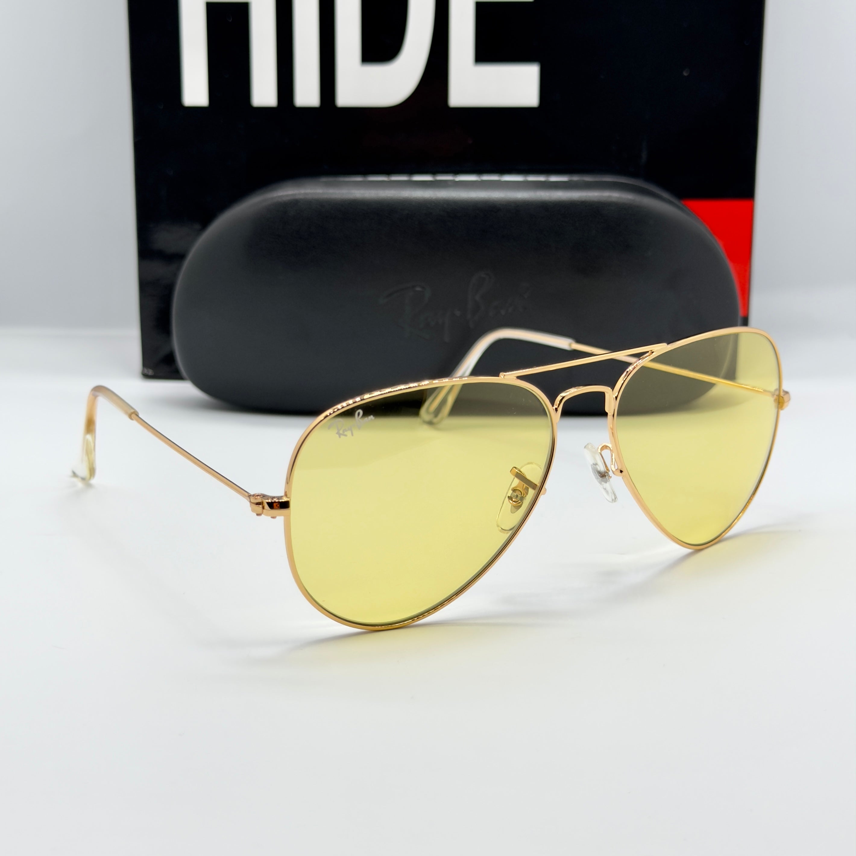 Aviator Large Metal 001/4A – Verres Minéraux