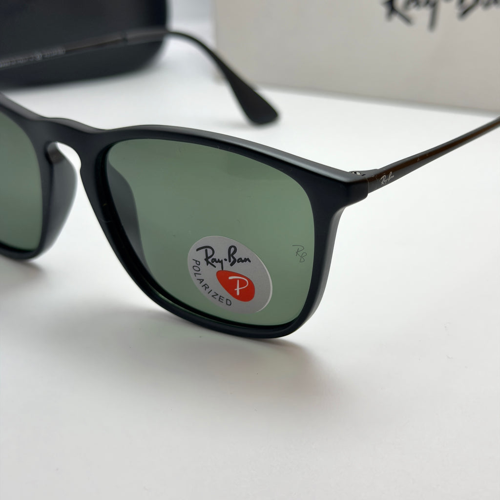 Ray-Ban Chris RB4187 Noir Mat – Verres Polarisés