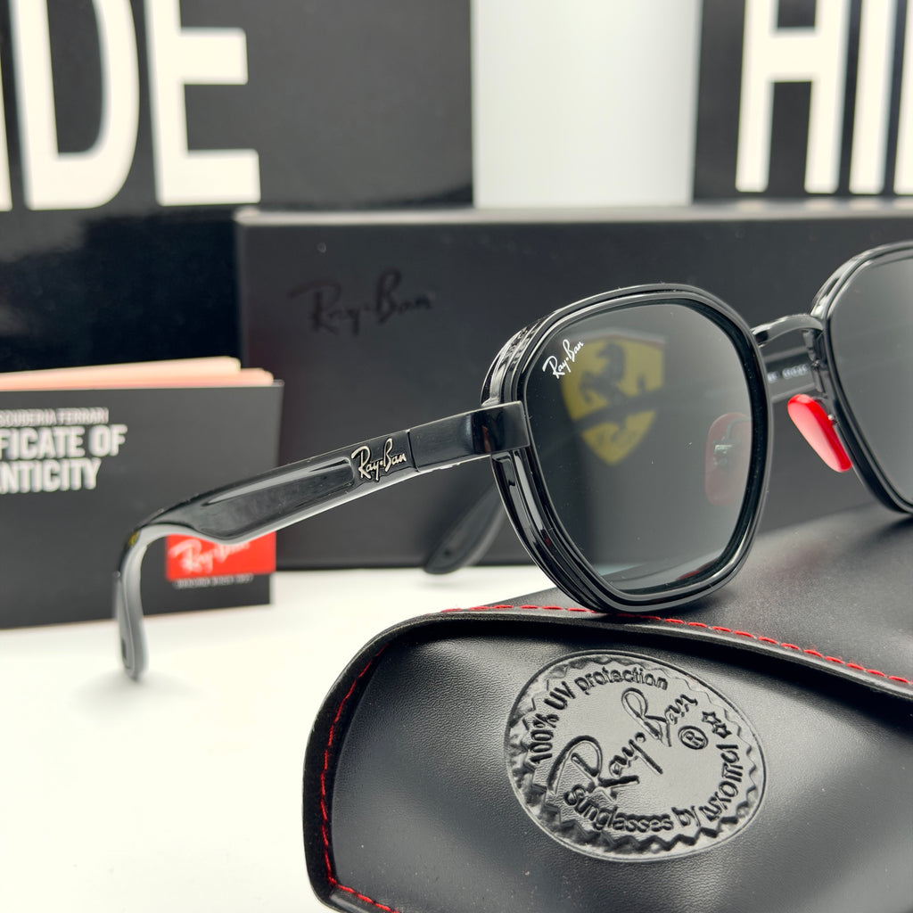 Ray-Ban Scuderia Ferrari Edition – RB3674-M Black & Red