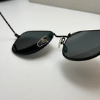 Ray-Ban Frank Noir / Verre Gris Foncé