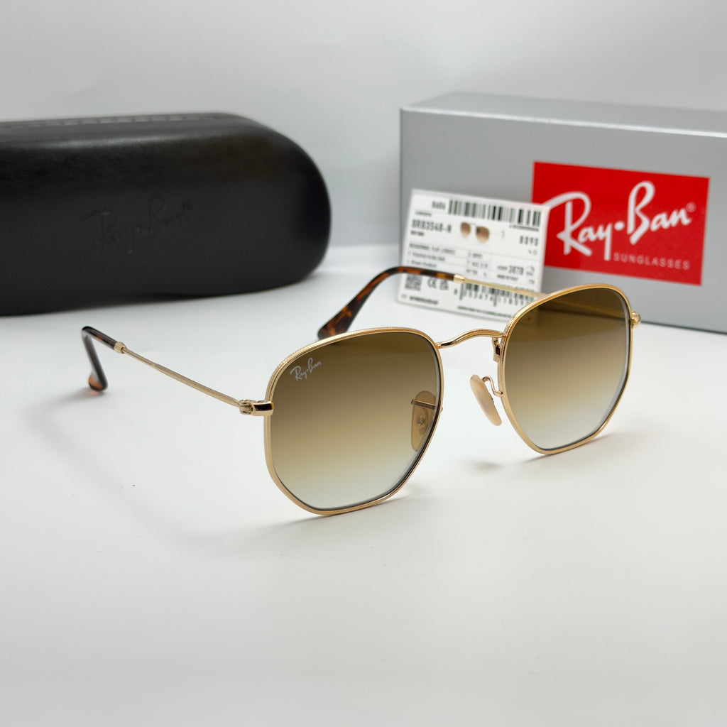 Ray-Ban HEXAGONAL Gold Gradient (RB 3548-N)