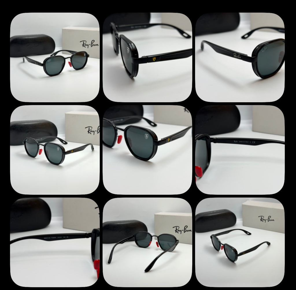 Ray-Ban Scuderia Ferrari Edition – RB3674-M Black & Red
