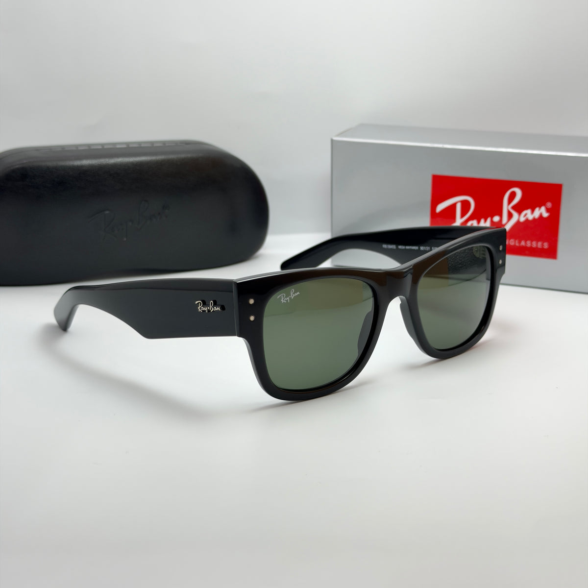 Mega Wayfarer Black G-15 RB 0840S 901/31 (Taille 51-21)