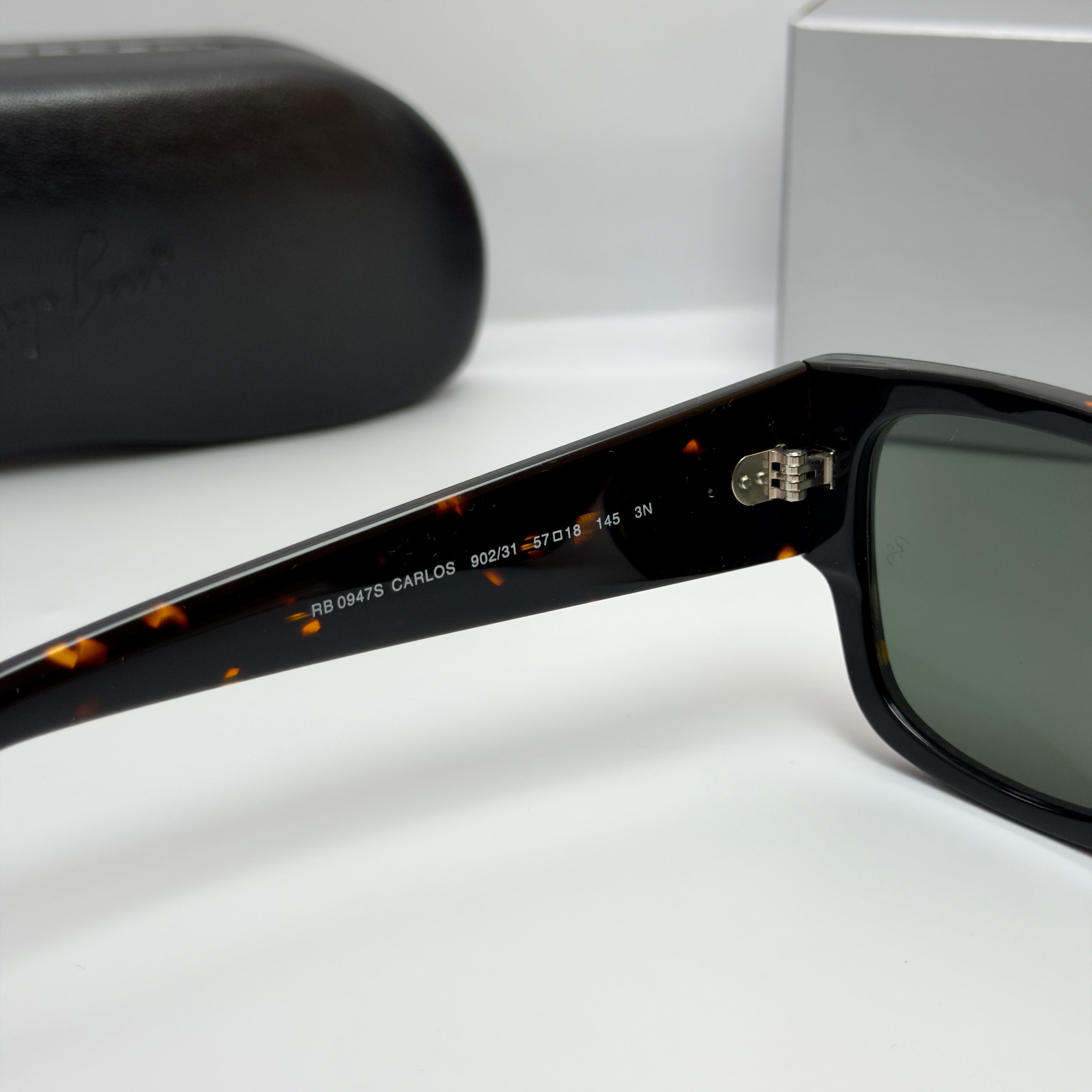 Ray-Ban Carlos Havana G-15 RB 0947S CARLOS 902/31 (Taille 57-18)