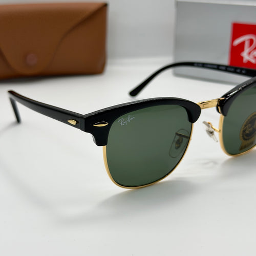 Ray-Ban Clubmaster (Finition Noir/Or)