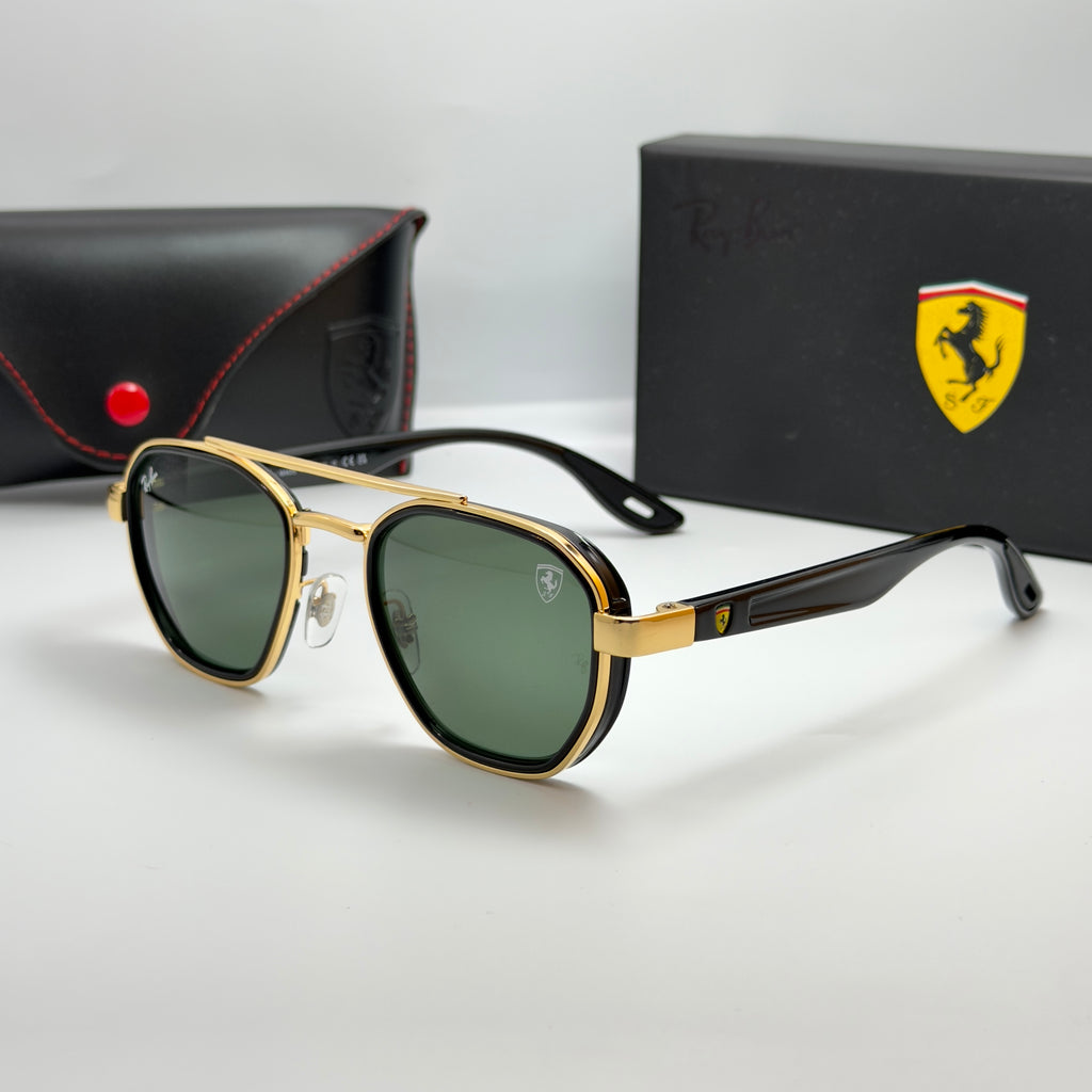 Ray-Ban Scuderia Ferrari Édition – RB3676-M Noir & Or